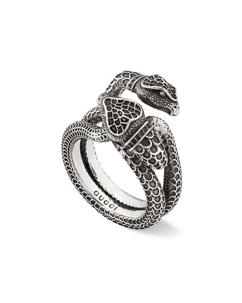 neiman marcus gucci snakes ring|Gucci snake ring 18k.